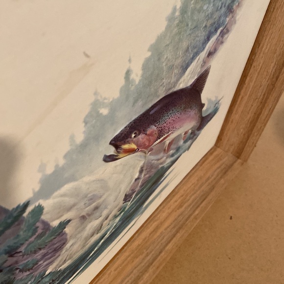 VTG 2 Sweney 70s 3D Prints. Framed Art. 18”x16.5”. Molded Plastic Print. - Picture 8 of 16